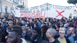 Rom: Tausende demonstrieren gegen Verschärfung des Asylrechts in Italien