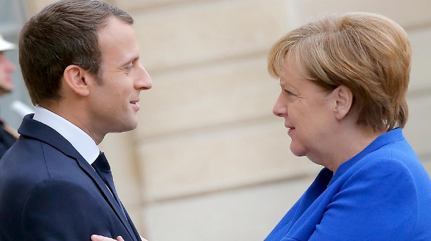 Merkel und Macron feiern den hundertjährigen Waffenstillstand