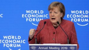 Weltwirtschaftsforum in Davos: Angela Merkel plädiert für neue Weltordnung