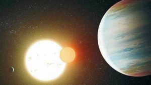 Forscher finden erstmals dritten Planeten in einem Doppelsternsystem