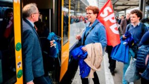 Europa-Wahlkampf: Triebwagen kaputt – SPD-Sonderzug startet mit Panne
