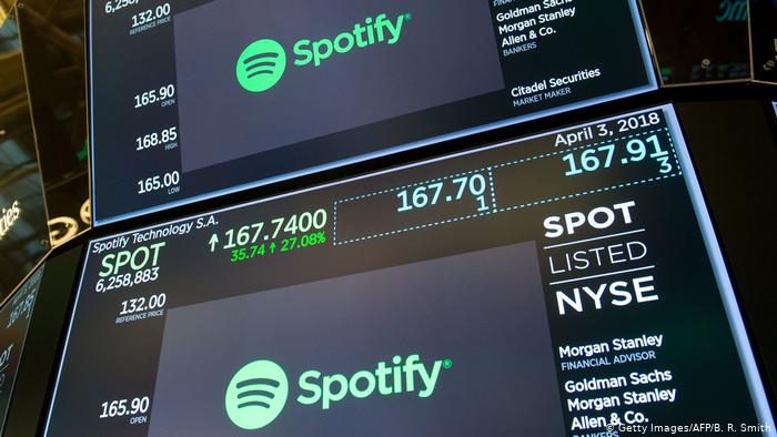 Spotify mit mehr als 100 Millionen Abo-Kunden