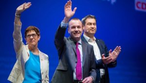 CDU und CSU in Münster: Union startet Europa-Wahlkampf