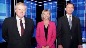 TV-Duell mit Hunt: Johnson patzt ausgerechnet beim Thema Brexit-Referendum